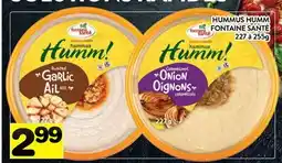 Supermarché PA HUMMUS HUMM FONTAINE SANTÉ offer