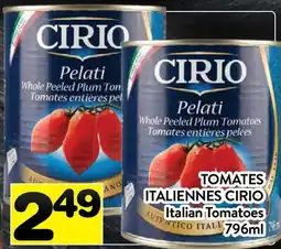 Supermarché PA TOMATES ITALIENNES CIRIO | Italian Tomatoes offer