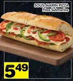 Supermarché PA SOUS-MARIN PIZZA | Pizza Submarine offer