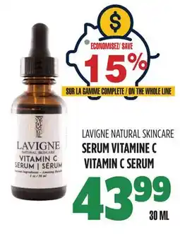 Marches Tau LAVIGNE NATURAL SKINCARE SERUM VITAMINE C offer