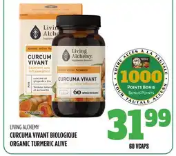 Marches Tau LIVING ALCHEMY CURCUMA VIVANT BIOLOGIQUE offer