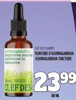 Marches Tau CLEF DES CHAMPS TEINTURE D'ASHWAGANDHA offer