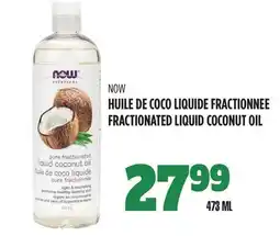 Marches Tau NOW HUILE DE COCO LIQUIDE FRACTIONNEE offer