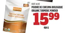 Marches Tau POUDRE DE CURCUMA BIOLOGIQUE ROOT ALIVE offer