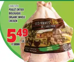 Marches Tau CHARLEVOIX POULET ENTIER BIOLOGIQUE offer