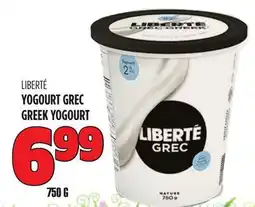 Marches Tau LIBERTÉ YOGOURT GREC offer