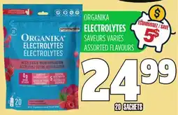 Marches Tau ORGANIKA ELECTROLYTES offer