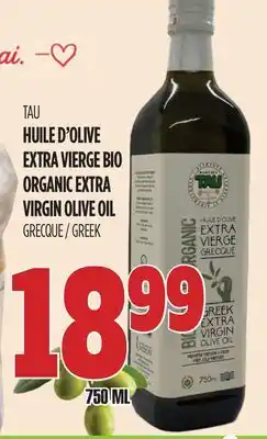 Marches Tau TAU HUILE D'OLIVE EXTRA VIERGE BIO offer