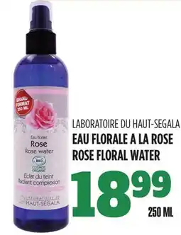Marches Tau EAU FLORALE À LA ROSE LABORATOIRE DU HAUT-SEGALA offer