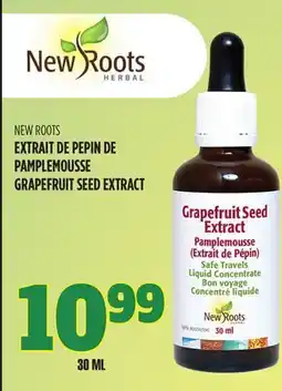 Marches Tau NEW ROOTS EXTRAIT DE PÉPIN DE PAMPLEMOUSSE offer