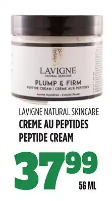 Marches Tau LAVIGNE NATURAL SKINCARE CREME AU PEPTIDES offer