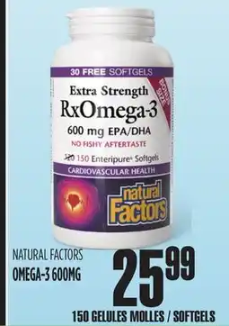 Marches Tau NATURAL FACTORS OMEGA-3 offer