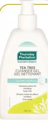 Marches Tau GEL NETTOYANT AU THEIER THURSDAY PLANTATION offer