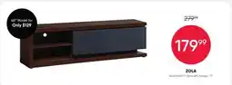 Meubles RD zola - Wood Finish TV Stand with Storage - 71 offer