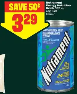 FreshCo Nutrament energy nutrition drink offer