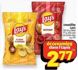 Metro Croustilles lay's offer