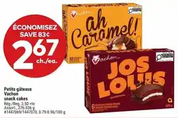 Giant Tiger Vachon snack cakes offer