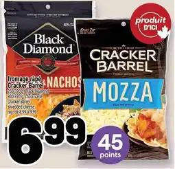 Metro Fromage râpé cracker barrel nachos offer
