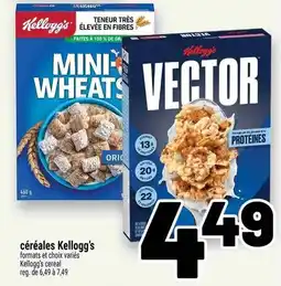 Metro Céréales kellogg's offer