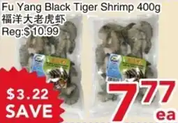 Yours Food Mart Fu Yang Black Tiger Shrimp offer
