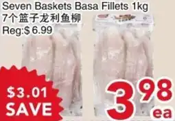 Yours Food Mart Seven Baskets Basa Fillets offer