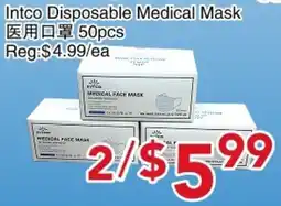 Yours Food Mart Intco Disposable Medical Mask offer