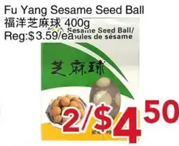 Yours Food Mart Fu Yang Sesame Seed Ball offer