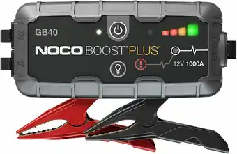 Walmart NOCO Boost Plus GB40 1000 Amp 12-Volt UltraSafe Lithium Jump Starter Box | Car Battery Booster Pack | Portable Power Bank Cha offer