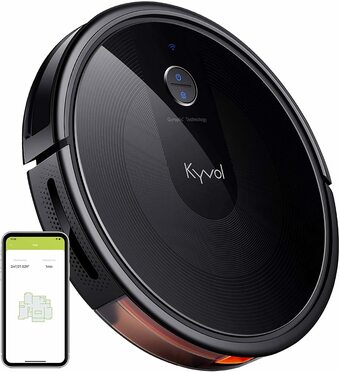 Walmart Kyvol Cybovac E30 Robot Vacuum Cleaner - Smart Navigation,150 mins Runtime, Voice Control offer