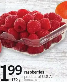 Loblaws Raspberries offer