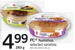 Loblaws PC hummus offer