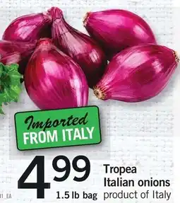 Loblaws Tropea Italian onions offer