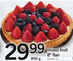Loblaws Mixed Fruit 8'' Flan offer