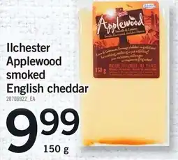 Loblaws Ilchester Applewood smoked English cheddar offer