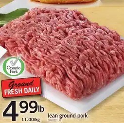 Loblaws Lean ground pork offer