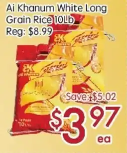 Sunny Food Mart Ai Khanum White Long Grain Rice offer