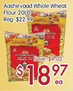 Sunny Food Mart Aashirvaad Whole Wheat Flour offer