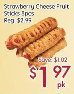 Sunny Food Mart Strawberry Cheese Fruit Sticks offer