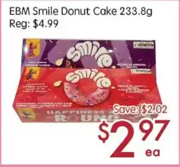 Sunny Food Mart EBM Smile Donut Cake offer