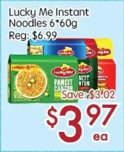 Sunny Food Mart Lucky Me Instant Noodles offer
