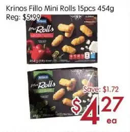 Sunny Food Mart Krinos Fillo Mini Rolls offer