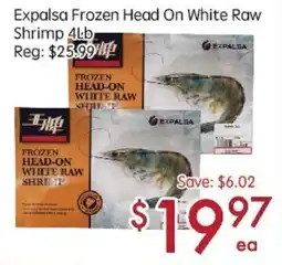Sunny Food Mart Expalsa Frozen Head On White Raw offer