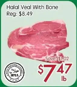 Sunny Food Mart Halal Veal With Bone offer