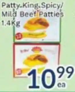 Oceans Fresh Food Market Patty-King Spicy Mild Beef Patties offer