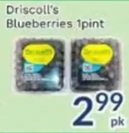 Oceans Fresh Food Market Driscoll's Blueberries 1pint offer