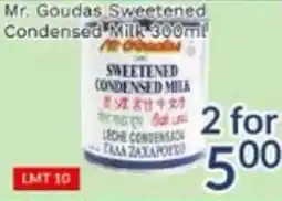 Oceans Fresh Food Market Mr. Goudas Sweetened Condensed Milk offer