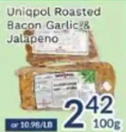Oceans Fresh Food Market Uniqpol Roasted Bacon Garlic & Jalapeno offer