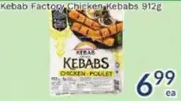 Oceans Fresh Food Market Kebab Factory Chicken Kebabs offer