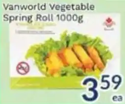 Oceans Fresh Food Market Vanworld Vegetable Spring Roll offer