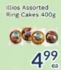 Oceans Fresh Food Market Illios Assorted Ring Cakes offer